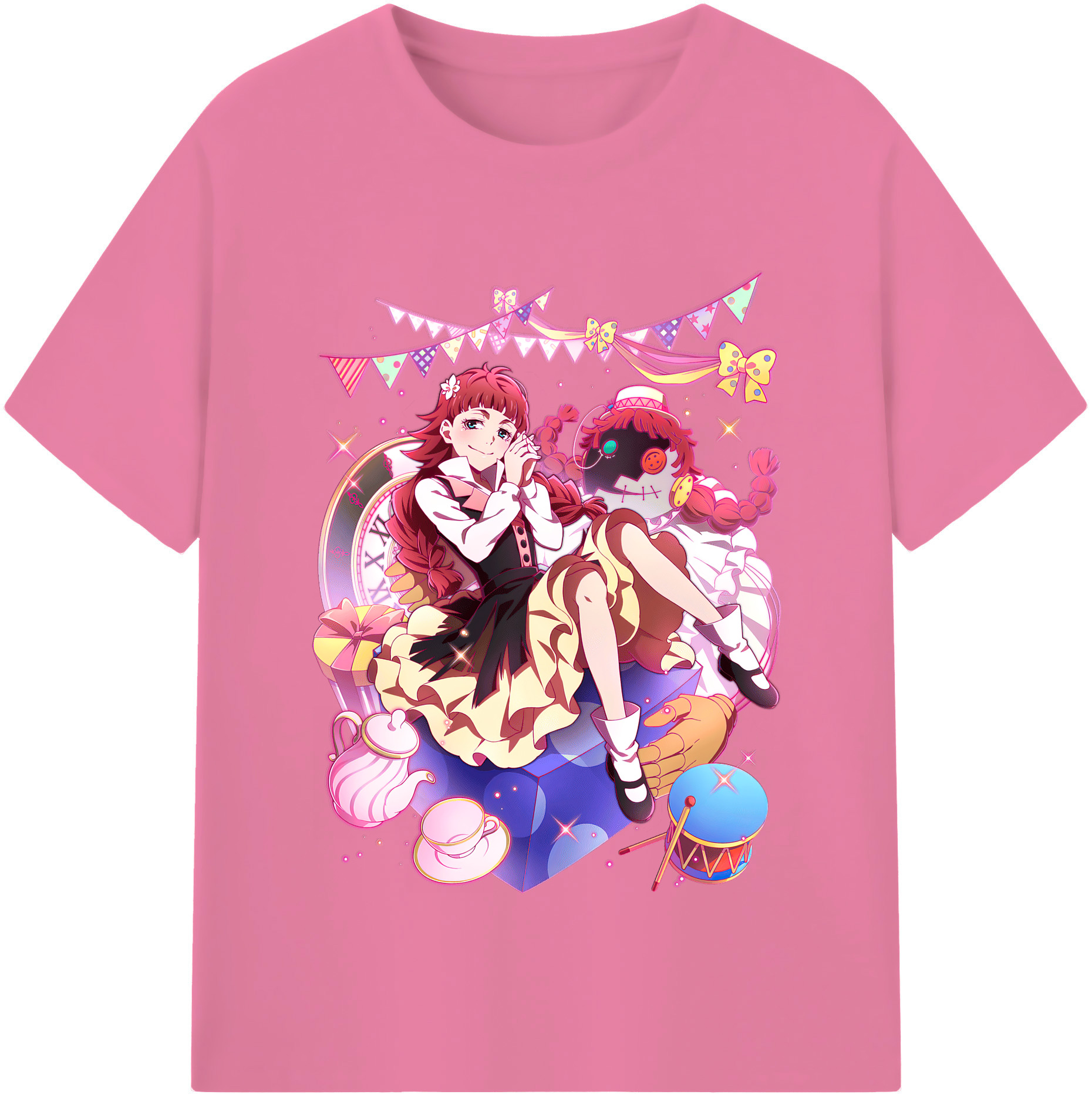 （画像用） 文豪ストレイドッグス Bungo Stray Dogs 綿100％半袖Tシャツ（フロントプリント）